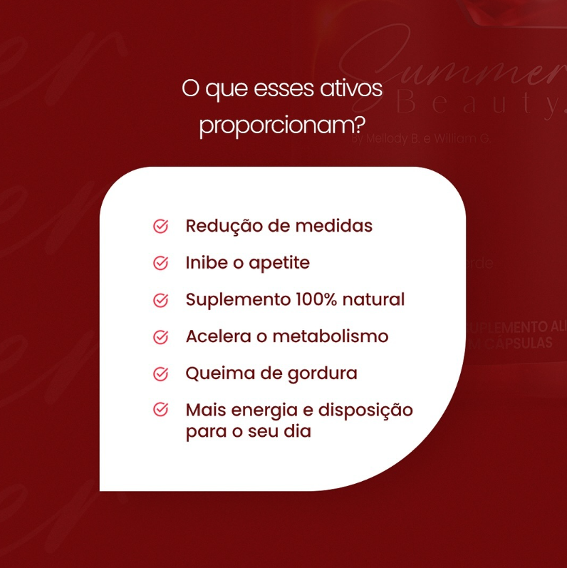 Summer Beauty – Suplemento Alimentar