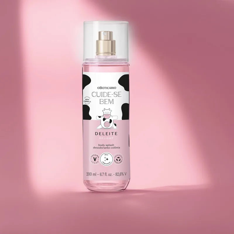 Body Splash Cuide‑Se Bem Deleite 200 ml