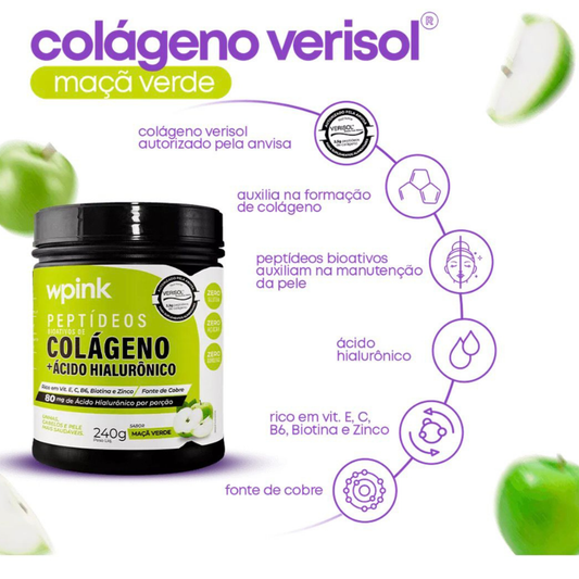 Colágeno Maçã Verde 240g – The Supply Wpink