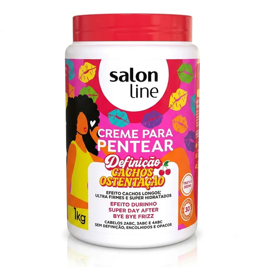 Creme para Pentear Definição Cachos Ostentação 1kg – Salon Line
