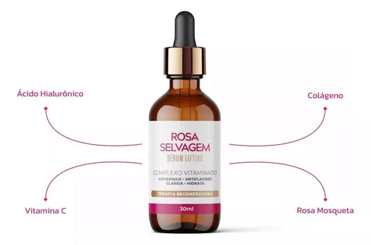 Rosa Selvagem – Sérum Anti-Idade Multibenefícios