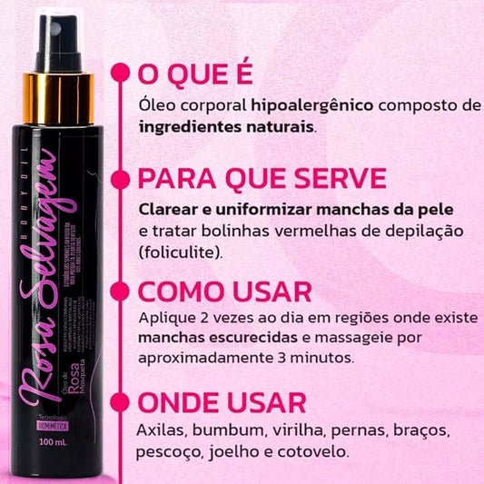 Rosa Selvagem Body Oil