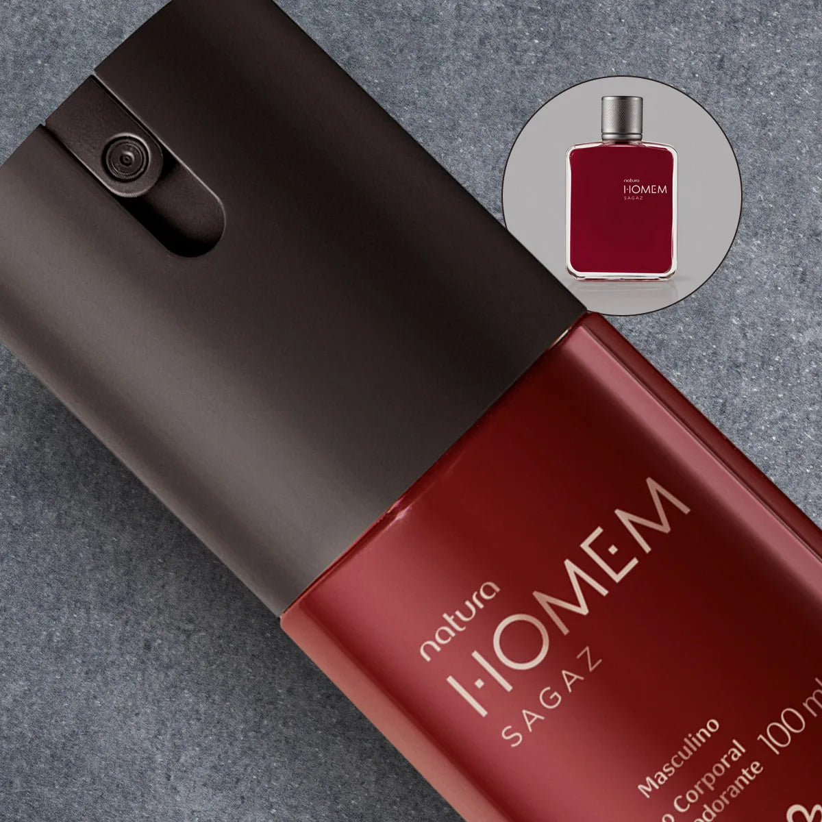 Deo Corporal Homem Sagaz Natura 100ml