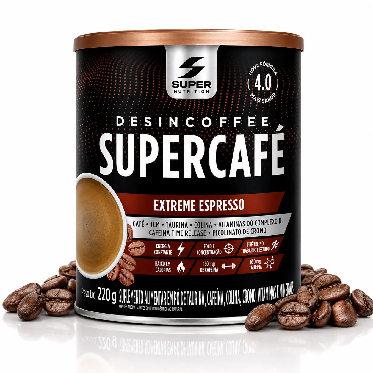 Desincoffee Supercafé Extreme Espresso 220g