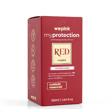 Desodorante Antitranspirante Roll-on Red 50ml - Wepink