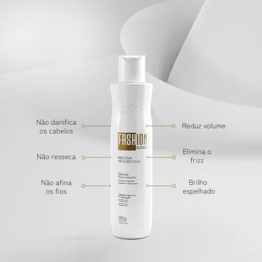 Escova Progressiva Fashion Gold 300g – Fashion Gold