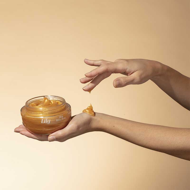 Gel Iluminador e Hidratante Corporal Lily Glow 250 g