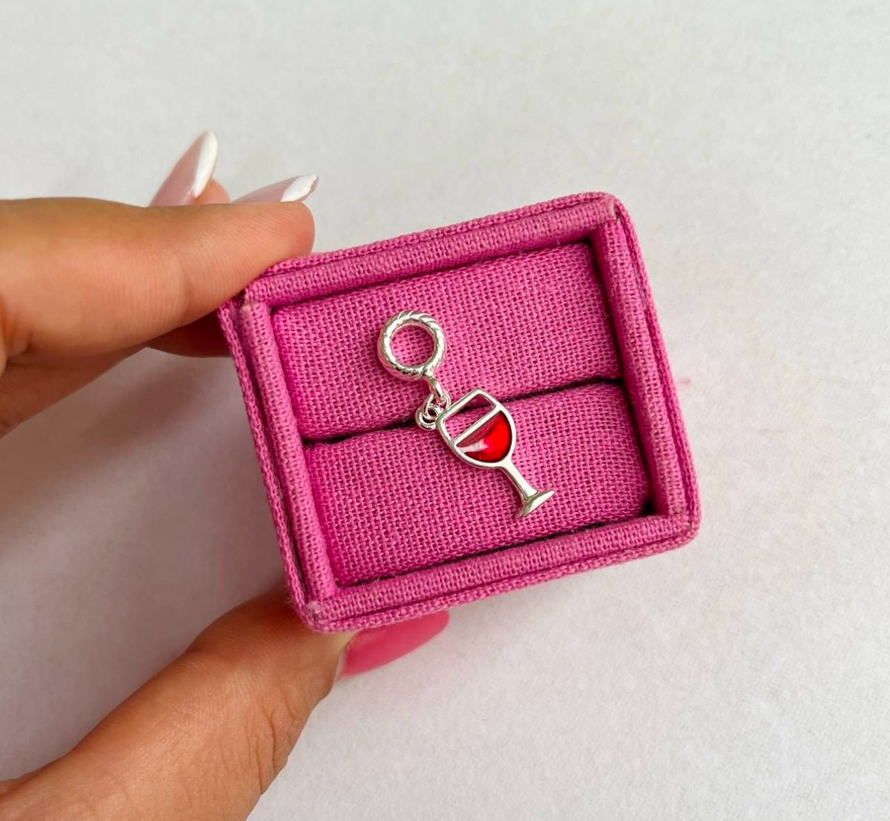 Wine Glass Charm β A Toast to Elegance and Fun