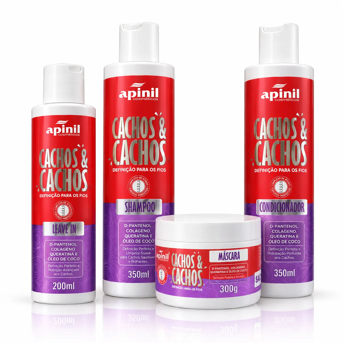 Kit Cachos & Cachos 4 Itens – Apinil