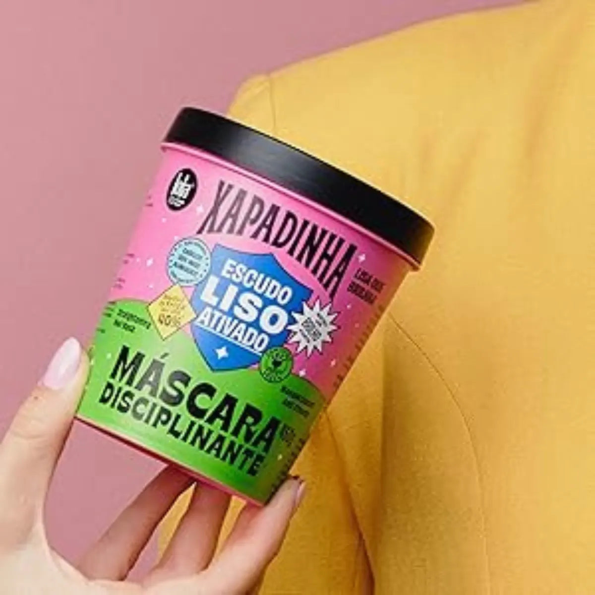 Lola Xapadinha Máscara 450ml – Hidratação e Controle do Frizz