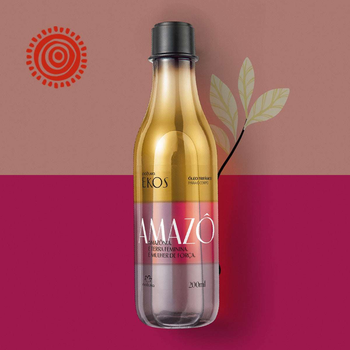 Óleo Trifásico Desodorante Corporal Ekos Amazô – Natura