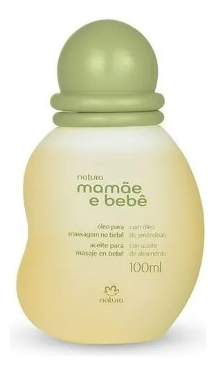 Óleo de Massagem Mamãe e Bebê Natura 100ml