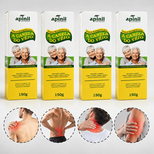 Pomada Massageadora Canela de Velho 150g