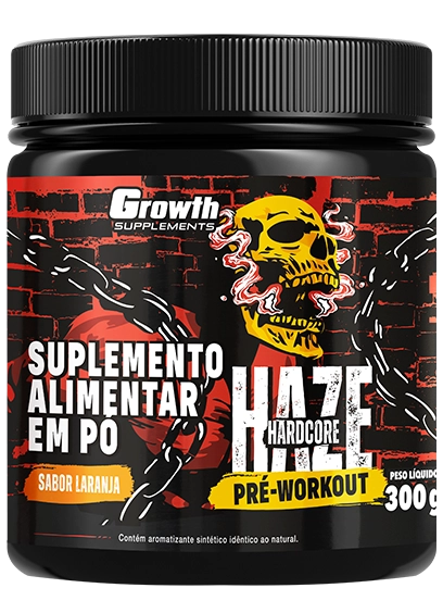 Pré-Treino Haze Hardcore 300g - Growth Supplements