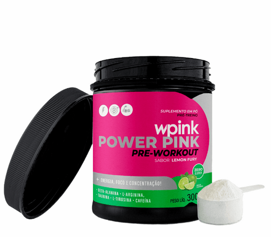 Pré-Treino Super Power Pink Limão 300g – The Supply