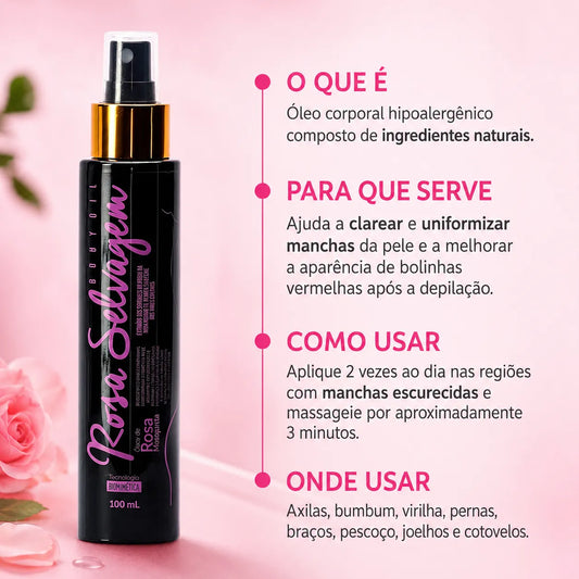Rosa Selvagem Body Oil – Óleo Corporal