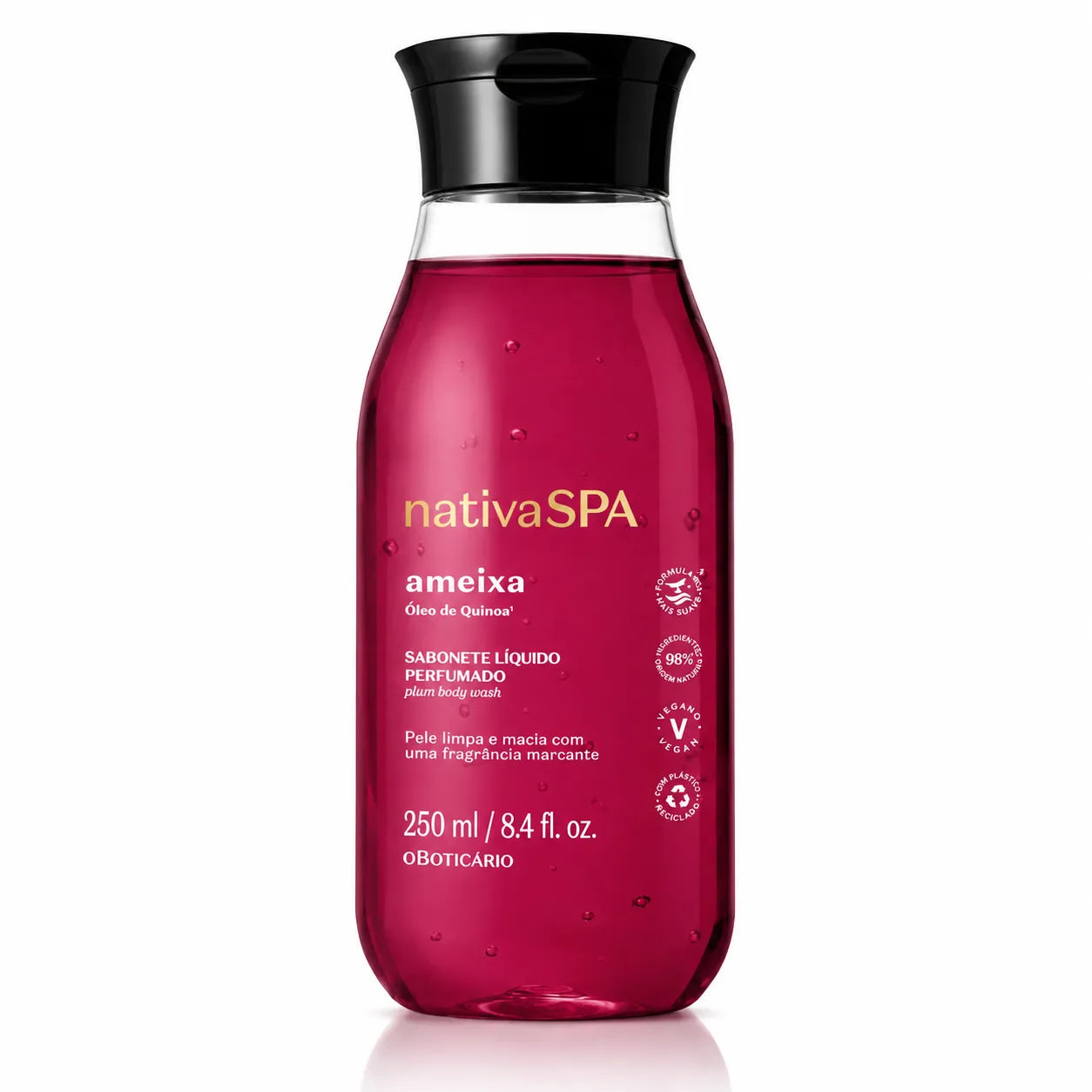 Sabonete Líquido Perfumado Nativa SPA Ameixa 250ml – O Boticário