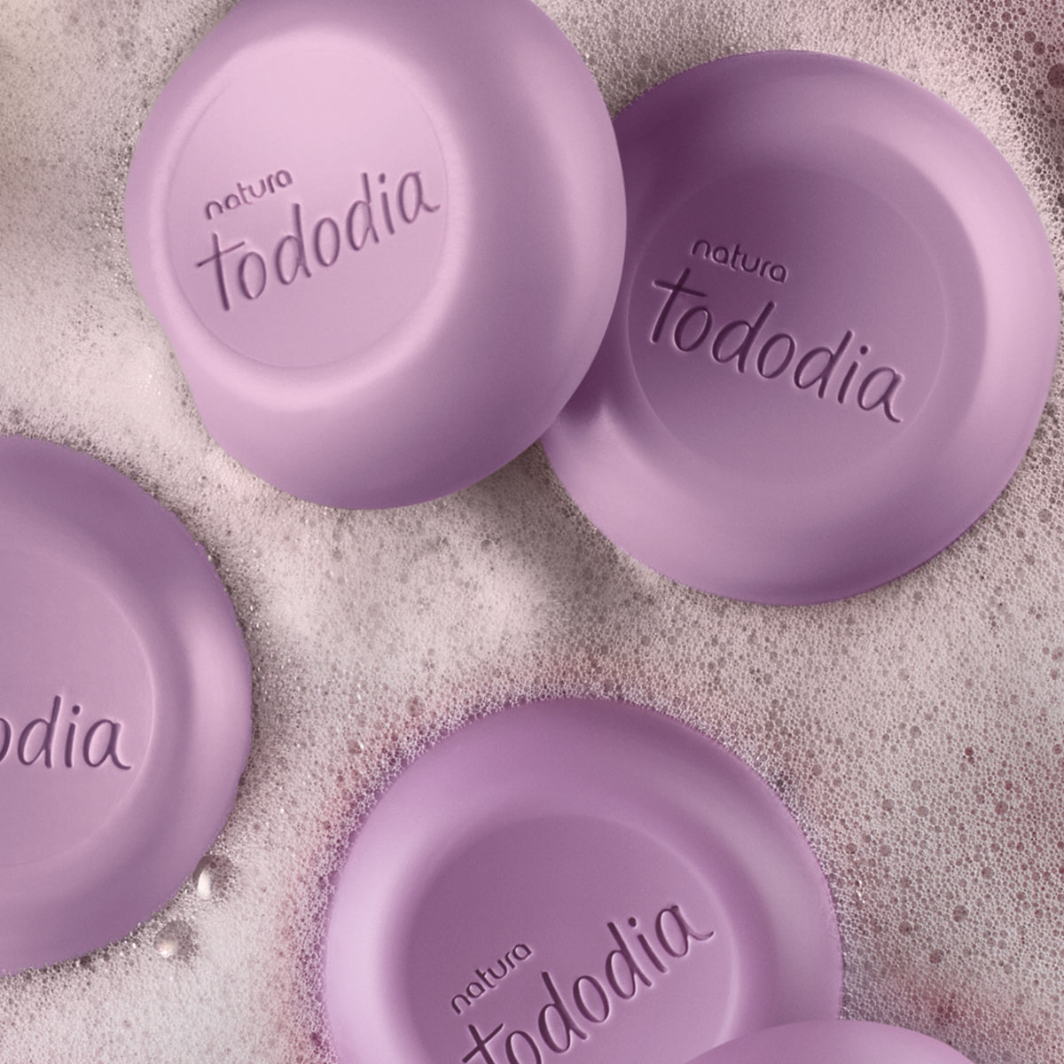 Natura Tododia – Sabonete em Barra Puro Vegetal Ameixa e Flor de Baunilha (5x90g)