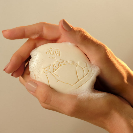 Sabonetes Perfumados em Barra Natura Aura Alba – 2 unidades de 90 g