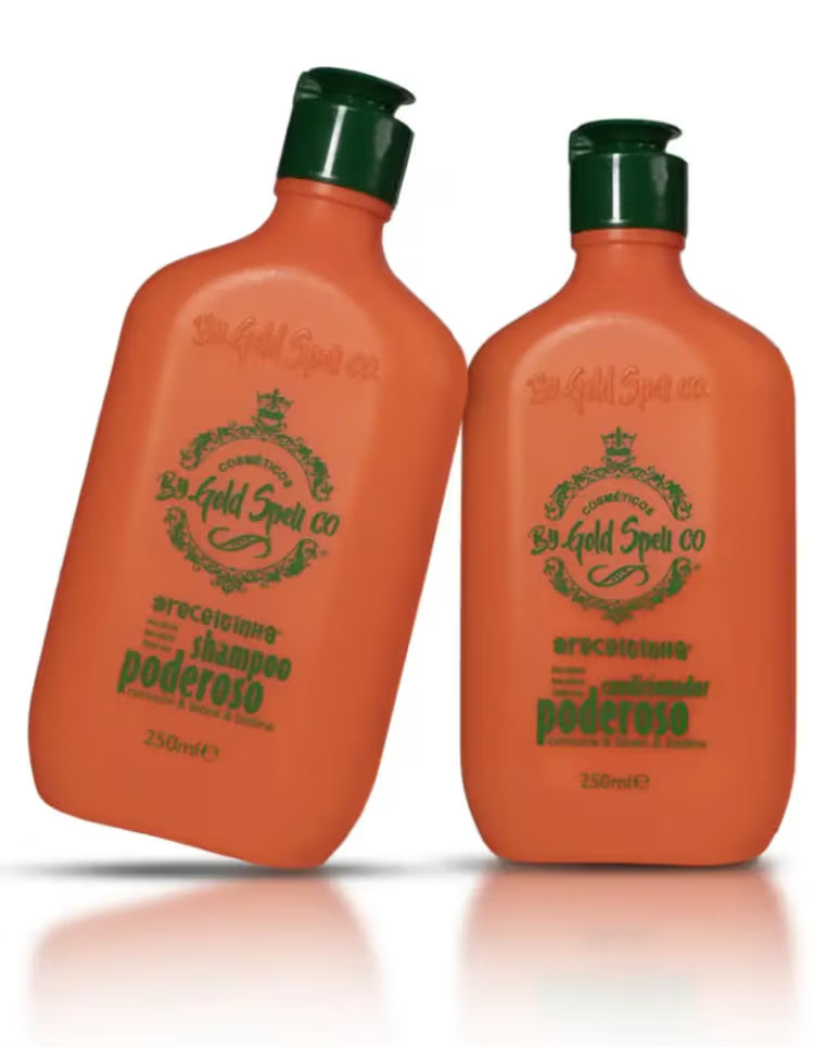 Shampoo e Condicionador Poderoso – Linha Receitinha Poderosa