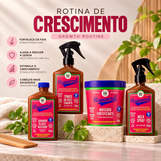 Spray Rapunzel Tônico Capilar 250ml – Lola Cosmetics