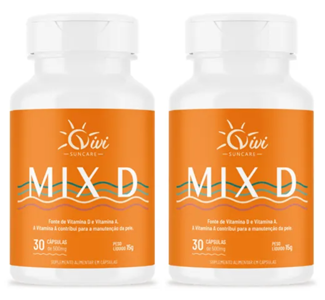 Complexo Vitamínico Mix D Bronze 30 cápsulas