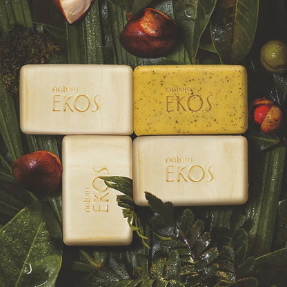 Sabonete em Barra Puro Vegetal Cremoso e Esfoliante Ekos Maracujá – Natura