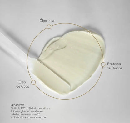 Combo Escova Progressiva Fashion Gold 300g