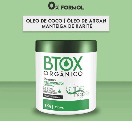Btox Orgânico Shine Hair Plus 1kg