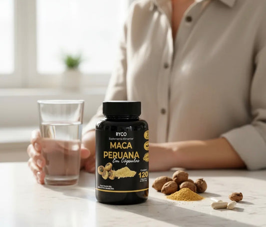 Maca Peruana Original 120 Cápsulas