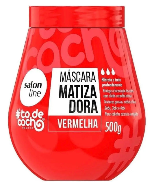 Salon Line TodeCacho Red Tinting Mask – 500g