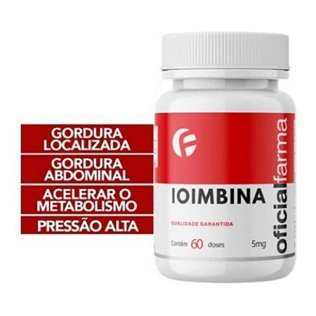 Ioimbina de 5Mg 60 Doses cada