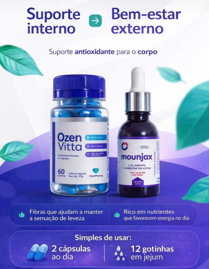 Kit OzenVitta + Mounjax – Suplementos Alimentares