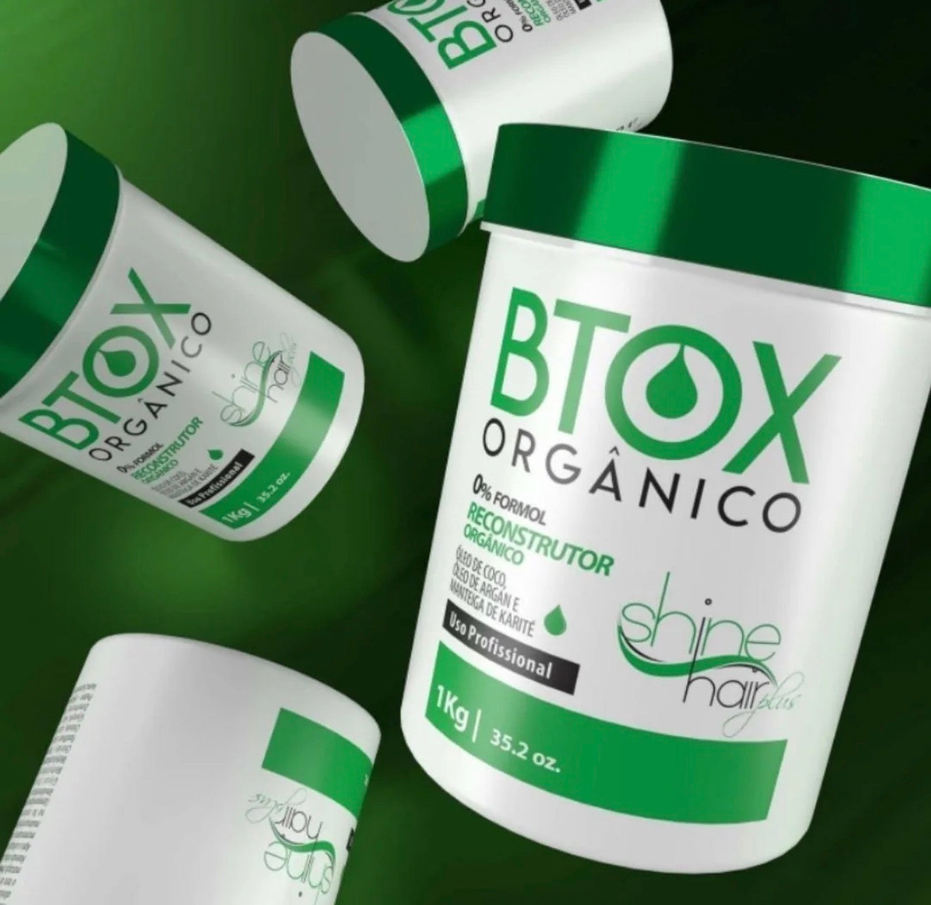 Btox Orgânico Shine Hair Plus 1kg