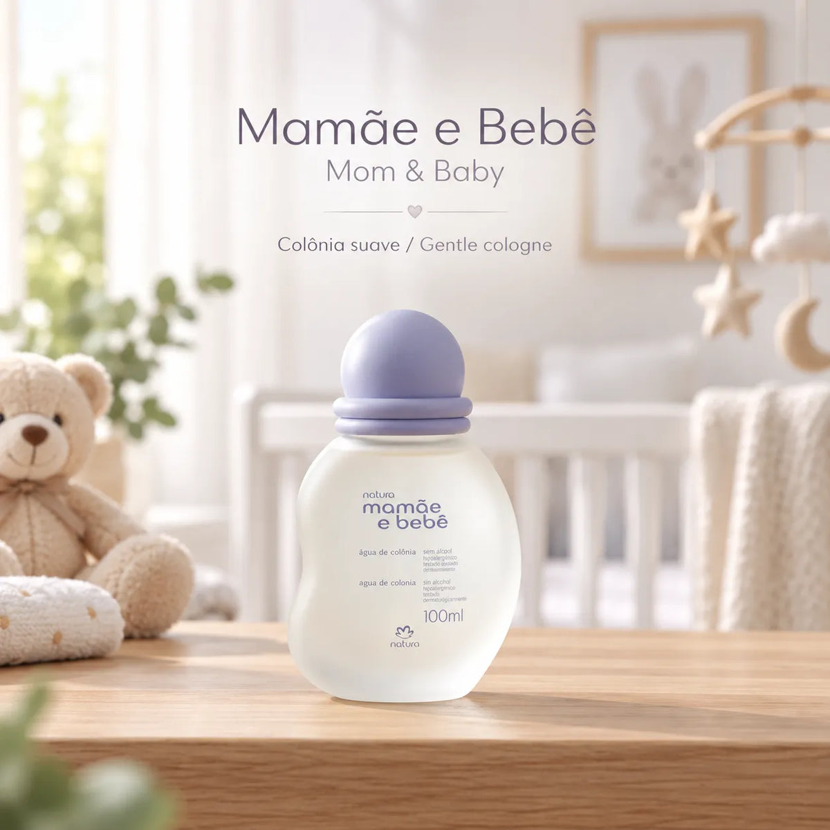 Água de Colônia Mamãe e Bebê Relaxante 100ml – Natura