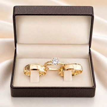 Aliança de Casamento/Compromisso Ouro 18K – 5mm