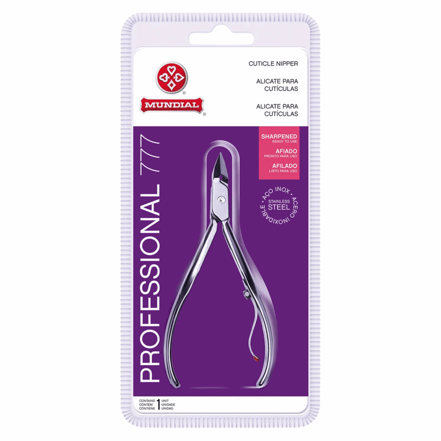 Alicate de Cutícula 777 Professional – Mundial