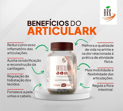 Artculark 1 Frasco com 60 Cápsulas – Sabor Natural