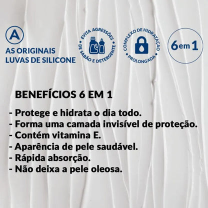 Avon Care Creme Protetor para Mãos Luvas de Silicone Erva Doce e Lavanda – Avon