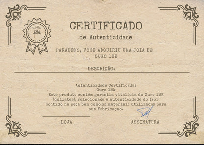 Cordão Singapura Feminina Ouro 18k – 40cm