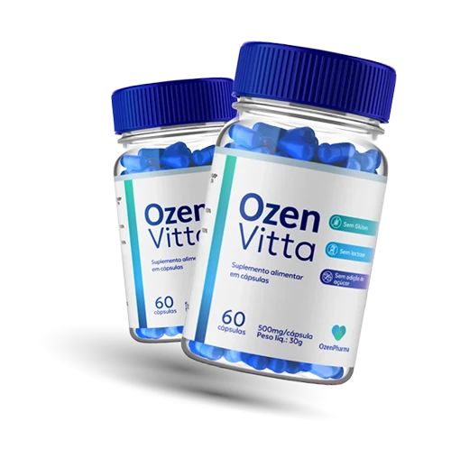 Ozen Vitta – Suplemento Alimentar Natural – 1 Frasco com 60 Cápsulas – Original