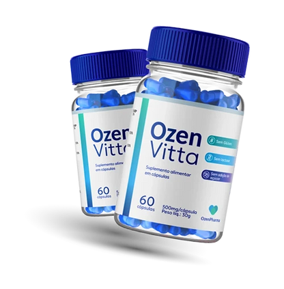 Ozen Vitta – Suplemento Alimentar Natural – 1 Frasco com 60 Cápsulas – Original