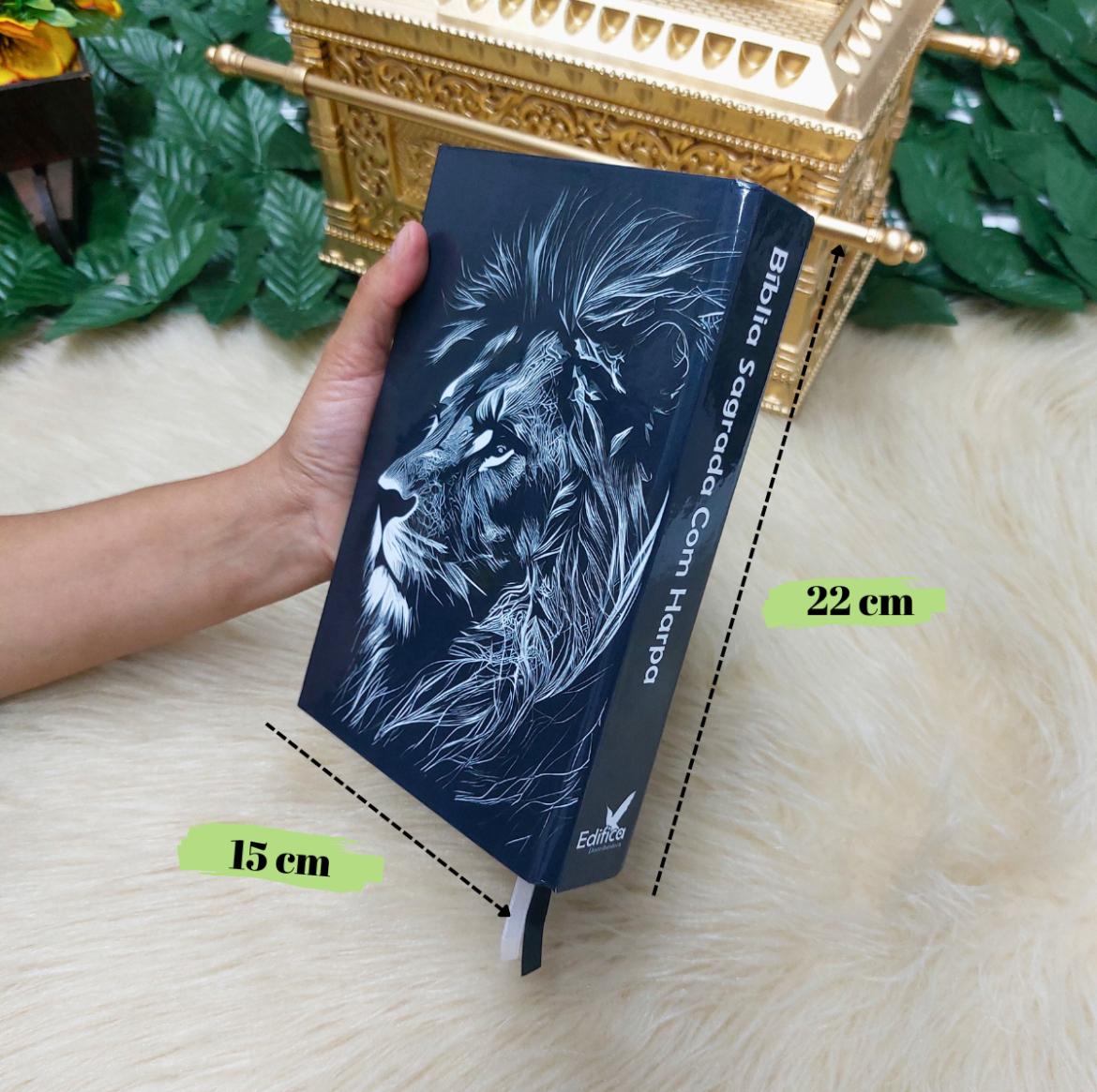 Bíblia Sagrada Leão de Judá – Capa Dura