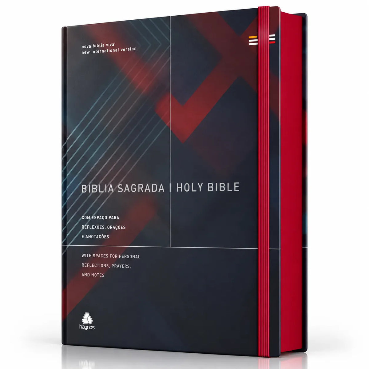 Bíblia Sagrada Bilíngue Português e Inglês NBV/NIV – Editora Hagnos