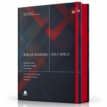 Bíblia Sagrada Bilíngue Português e Inglês NBV/NIV – Editora Hagnos