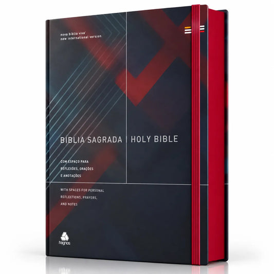 Bíblia Sagrada Bilíngue Português e Inglês NBV/NIV – Editora Hagnos