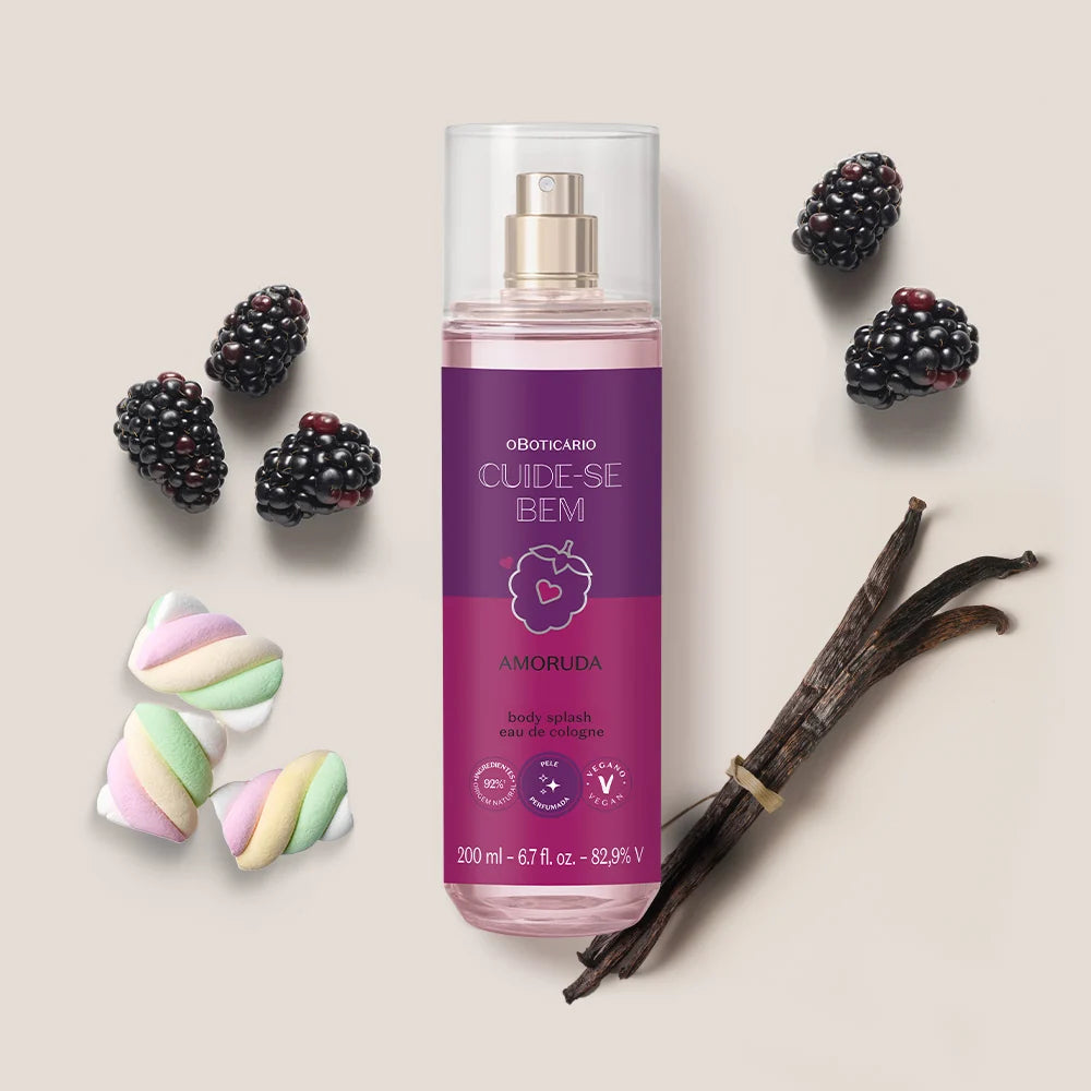 Body Splash Cuide-se Bem Amoruda 200ml – O Boticário