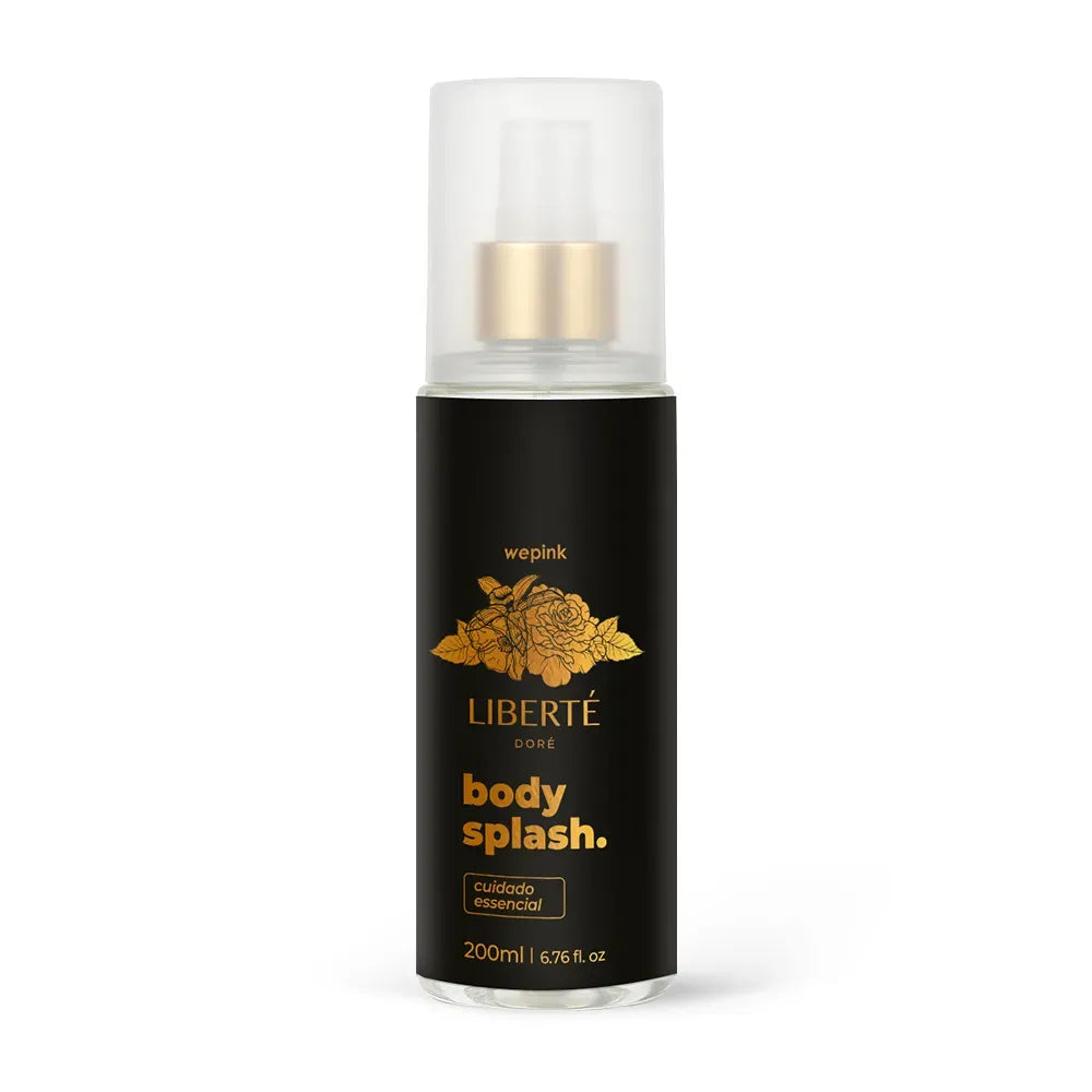 Body Splash Liberté Doré Desodorante Colônia 200ml – Wepink