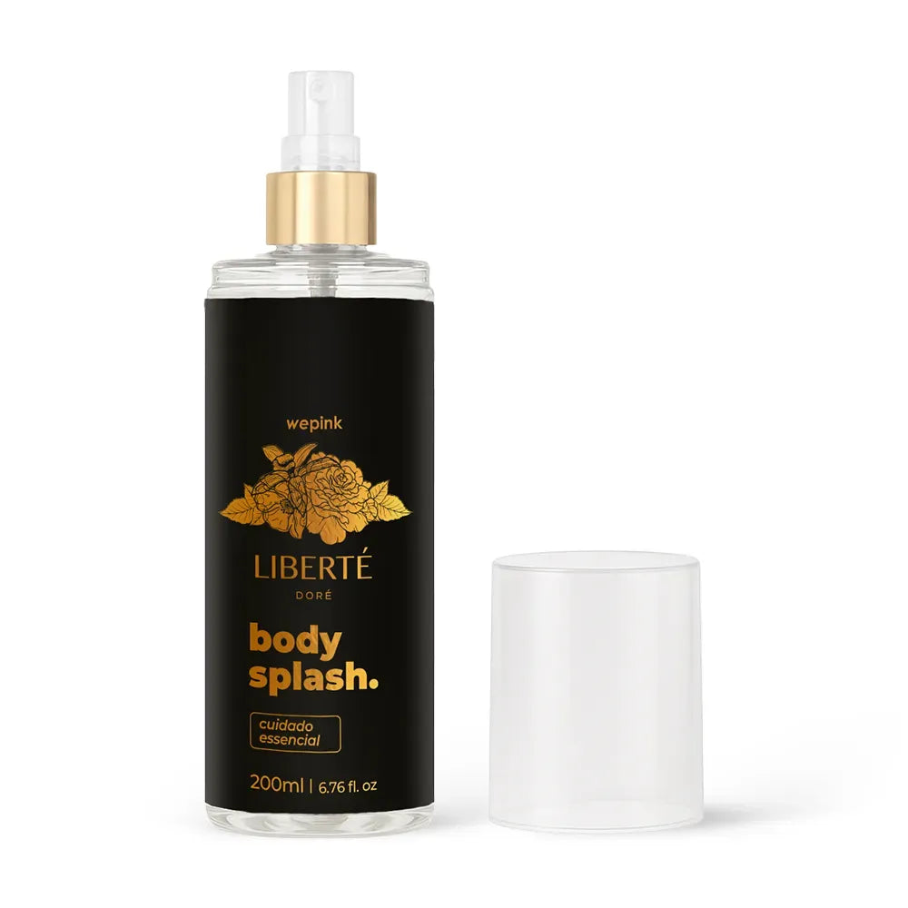 Body Splash Liberté Doré Desodorante Colônia 200ml – Wepink