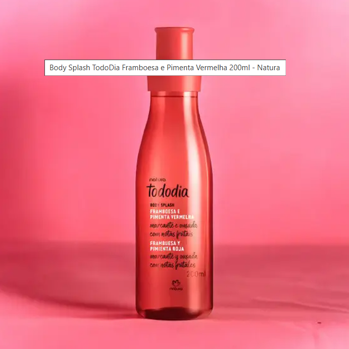 Natura Raspberry & Pepper Body Splash 200ml – TodoDia